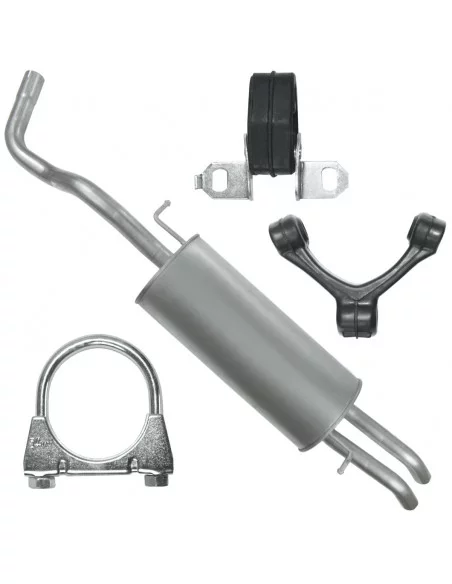 Tłumik końcowy Skoda Octavia I 1 1U 10.1996-01.2010 1.8i 2.0i KombiSedan