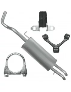 Tłumik końcowy Volkswagen Bora 10.1998-06.2005 1.6 FSI 2.0i Sedan Kombi Variant