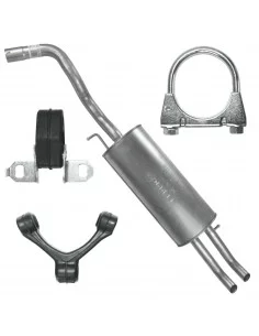 Tłumik końcowy Volkswagen Bora 10.1998-06.2005 1.9 TDI 2.3 VR5 Kombi VariantSedan