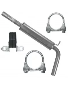 Tłumik środkowy Seat Cordoba II 2 6L 09.2002-01.2008 1.9 SDI 1.9 TDI Sedan