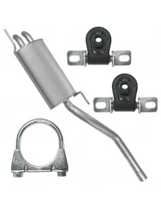 Tłumik końcowy Seat Inca 11.1995-06.2003 1.7 SDI 1.9 SDI