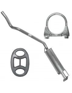 Tłumik środkowy Opel Astra 1 I F 07.1991-01.00 1.4i 1.6i 1.8i 2.0i 1.7 TD HatchbackSedanCabrio