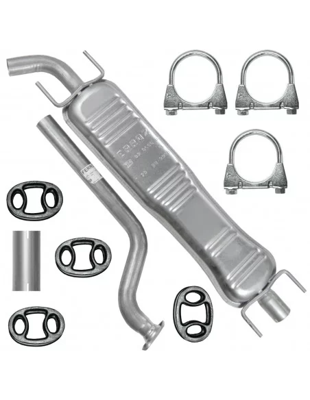 Tłumik środkowy Opel Astra G II 2 03.1998-12.2009 2.0 DI 2.0 DTI 2.2 DTI HatchbackSedanKombi