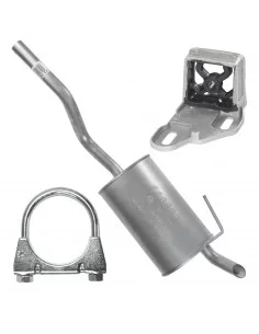 Tłumik końcowy Renault Clio 2 II B 03.1998-04.2013 1.2i 1.4i 1.9D Hatchback