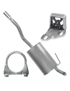 Tłumik końcowy Seat Cordoba 1 I 6K 01.1993-09.2002 1.9 SDI 1.9 TDI Sedan Coupe Kombi Vario