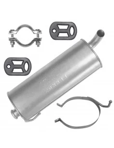 Tłumik końcowy Peugeot 206+ PLUS 12.2009-12.2012 1.4 HDI 1.9 D Hatchback