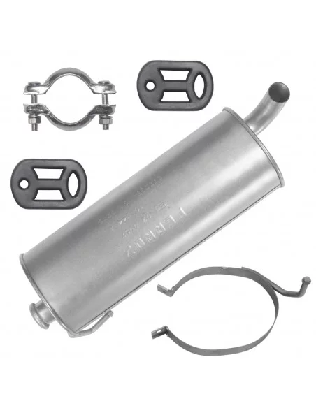 Tłumik końcowy Peugeot 206+ PLUS 12.2009-12.2012 1.4 HDI 1.9 D Hatchback