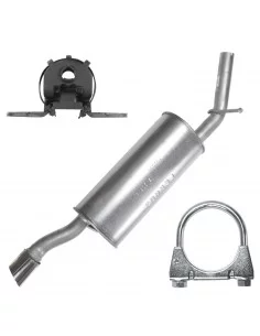 Tłumik końcowy Peugeot 207 02.2006-12.2015 1.4i 1.6i Hatchback Kombi Cabrio