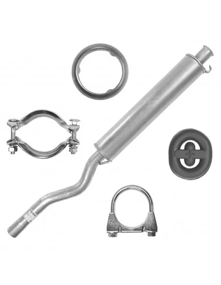 Tłumik środkowy Audi 80 09.1991-01.1996 1.6 2.0 1.9 TDI Kombi Avant Sedan