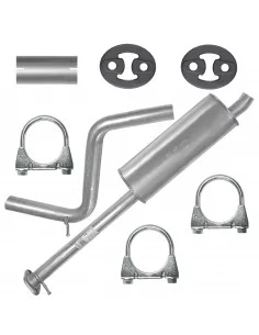 Tłumik środkowy Ford Mondeo MK3 III 3 10.2000-03.2007 2.0 DI TD Hatchback Sedan Kombi
