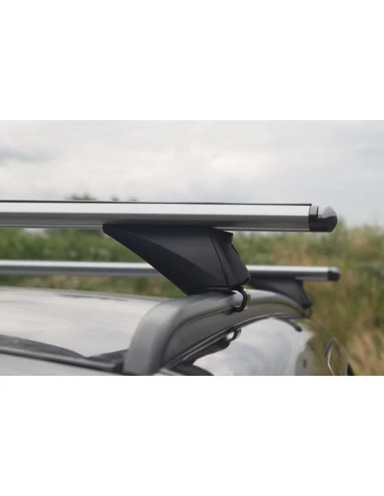 Wingbar Edge Opel Zafira 2012-2019 mit einer Reling THULE
