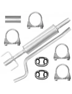 Tłumik środkowy Opel Astra G II 2 03.1998-12.2009 1.2 Hatchback Sedan Kombi