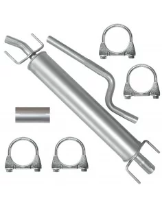 Tłumik środkowy Opel Astra H III 3 03.2004-12.2010 1.6i 16V 1.8i 16V Hatchback Coupe GTC