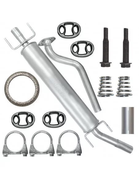 Tłumik środkowy Opel Astra G II 2 03.1998-12.2009 1.6i 16V 1.8I 16V 2.0i 16V Hatchback Sedan Kombi Coupe Cabrio