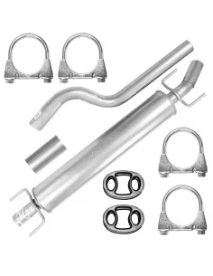 Tłumik środkowy Opel Astra G II 2 03.1998-12.2009 1.4i 1.6i Hatchback Sedan Kombi