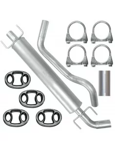 Tłumik środkowy Opel Zafira A I 1 04.1999-06.2005 1.6i 16V 1.8i 16V