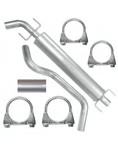 Tłumik środkowy Opel Zafira B II 2 07.2005-12.2014 1.9 CDTI