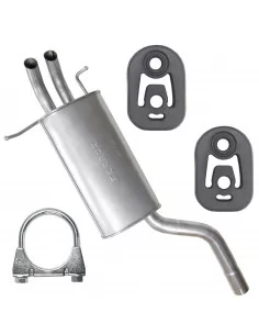 Tłumik końcowy Mercedes C180 C200 C230 W203 S203 05.2000-10.2007 1.8 2.0 Sedan Kombi