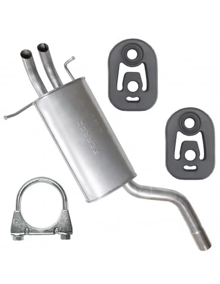 Tłumik końcowy Mercedes C180 C200 C230 W203 S203 05.2000-10.2007 1.8 2.0 Sedan Kombi