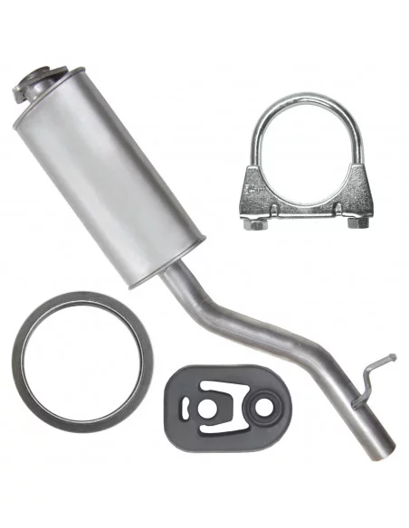 Tłumik środkowy Mercedes C180 C200 C230 W203 S203 05.2000-10.2007 1.8 2.0 Sedan Kombi