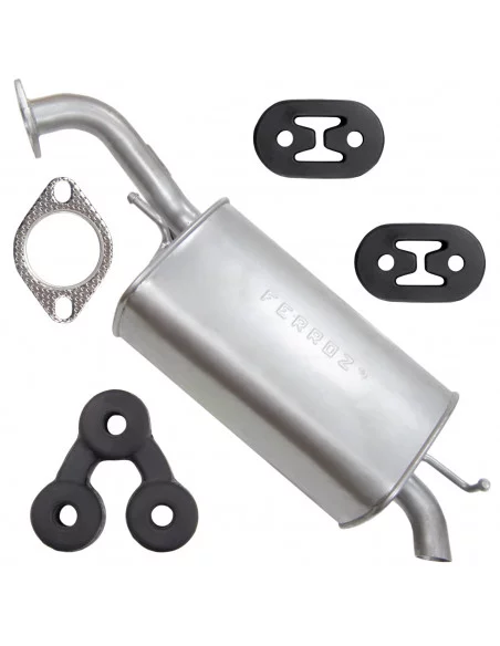 Tłumik końcowy Chevrolet Aveo 1 I T250 04.2008-12.2011 1.2 Hatchback