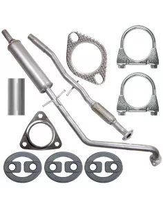 Tłumik środkowy Chevrolet Spark 1 I M150 M300 09.2000-10.2016 0.8 1.0 Hatchback