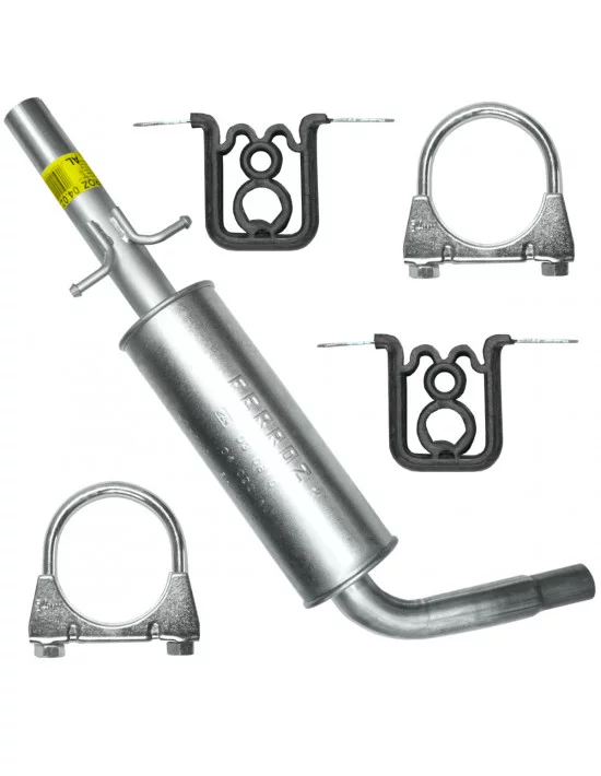 Tłumik środkowy Skoda Octavia 1 I 1U 02.1997-12.2007 1.4i 1.6i 1.9 SDI Kombi Hatchback