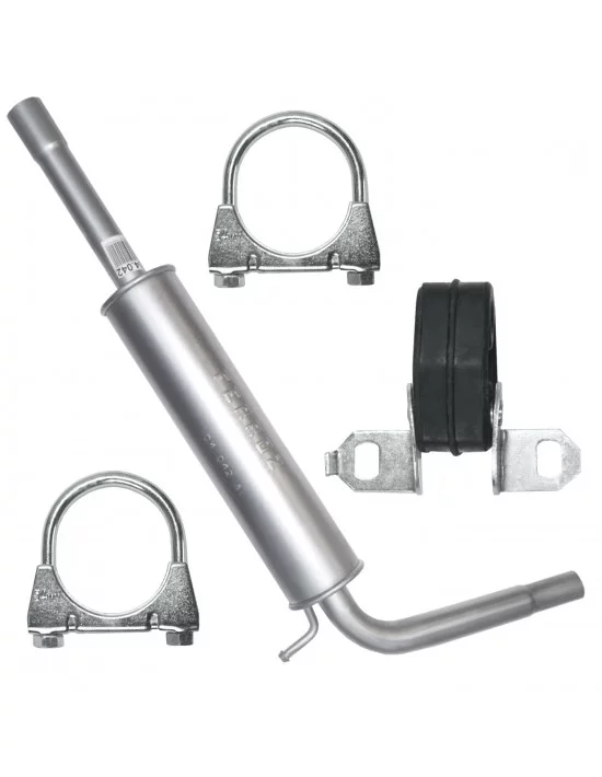 Tłumik środkowy Skoda Fabia I 1 6Y 12.1999-12.2007 1.2i Hatchback Sedan Kombi