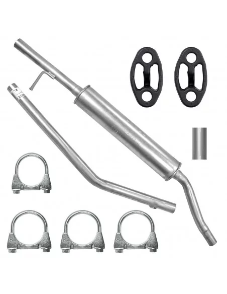 Tłumik środkowy Dacia Duster 1 I 04.2010-01.2018 1.6i SUV 4x4 4WD