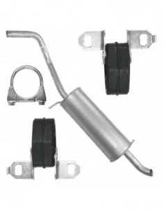 Tłumik końcowy Skoda Fabia I 1 6Y 12.1999-12.2007 1.2i Kombi Sedan