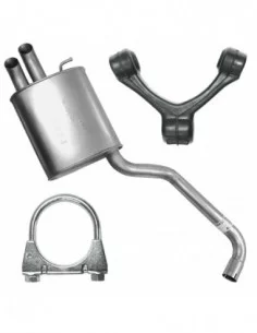 Tłumik końcowy Skoda Octavia 2 II 02.2004-06.2013 1.9 TDI 2.0 TDI Kombi Hatchback Sedan