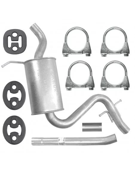 Tłumik środkowy Volkswagen Golf 5 V 10.2003-11.2008 2.0 TDI Kombi