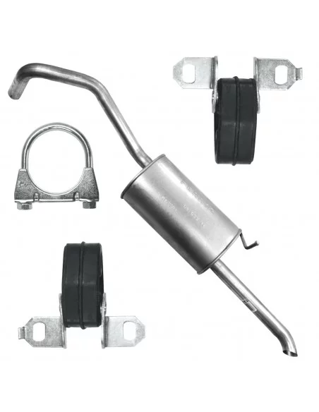 Tłumik końcowy Seat Cordoba II 2 6L 09.2002-11.2009 1.2i Sedan