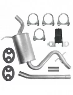 Tłumik środkowy Volkswagen Jetta 3 III 08.2005-06.2008 1.6i Sedan