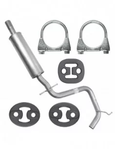 Tłumik środkowy Volkswagen Golf 6 VI 10.2008-07.2013 1.6 TDI Kombi