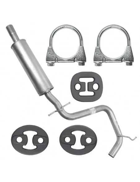 Tłumik środkowy Volkswagen Golf 6 VI 10.2008-07.2013 1.6 TDI Kombi