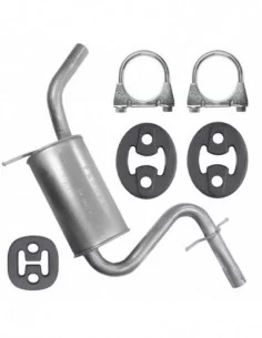 Tłumik środkowy Skoda Octavia 2 II 02.2004-06.2013 1.4 TSI Kombi Hatchback Sedan