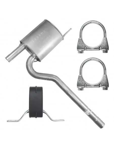 Tłumik środkowy Audi A4 B5 01.1994-12.2001 1.9 TDI Sedan Kombi Avant Tłumik środkowy Audi A4 B5 01.1994-12.2001 1.9 TDI Sedan Kombi Avant