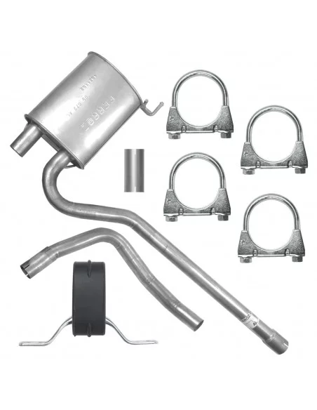 Tłumik środkowy Audi A6 C5 01.1997-01.2005 1.8i 1.9 TDI Sedan Kombi Avant