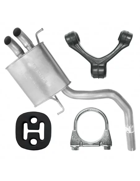 Tłumik końcowy Audi A4 B6 11.2000-12.2004 1.9 TDI Sedan Kombi Avant