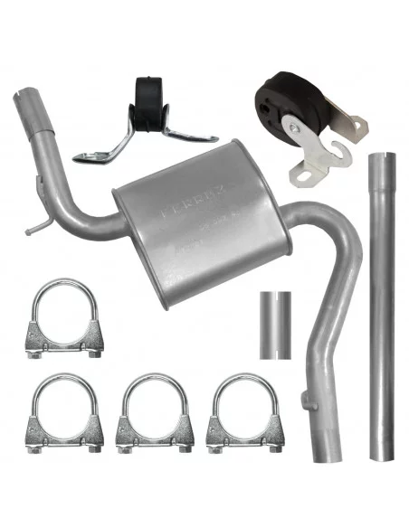 Tłumik środkowy Audi A4 B6 11.2000-12.2004 1.9 TDI Sedan Kombi Avant Tłumik środkowy Audi A4 B6 11.2000-12.2004 1.9 TDI Sedan Kombi Avant