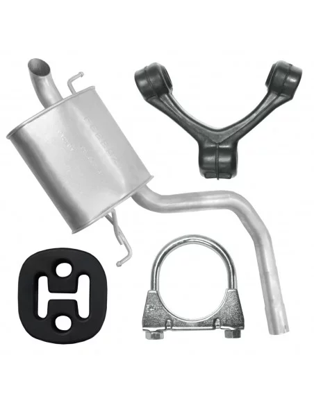 Tłumik końcowy Audi A4 B6 11.2000-12.2004 1.9 TDI Sedan Kombi Avant