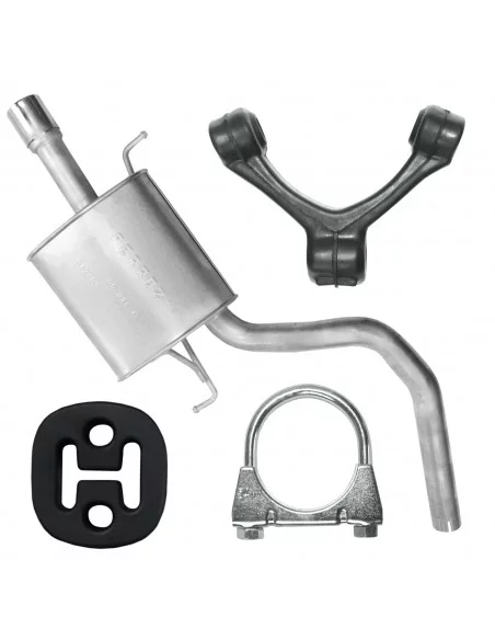 Tłumik końcowy Audi A4 B6 B7 01.2000-06.2008 1.6i Sedan Kombi Avant