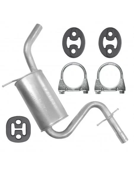 Tłumik środkowy Volkswagen Golf Plus 5 V 12.2004-01.2014 1.4 TSI 1.6 FSI Hatchback