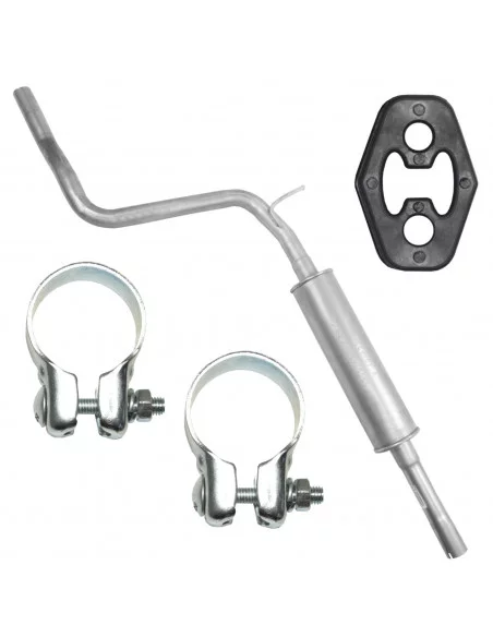 Tłumik środkowy Seat Inca 11.1995-06.2003 1.4i 1.6i 1.9 D Furgon Kombivan