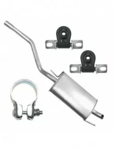 Tłumik końcowy Volkswagen Caddy II 2 11.1995-01.2004 1.4i 1.6i 1.9 D Furgon Kombivan