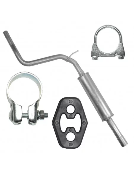 Tłumik środkowy Volkswagen Caddy II 2 11.1995-01.2004 1.4i 1.6i Furgon Kombivan