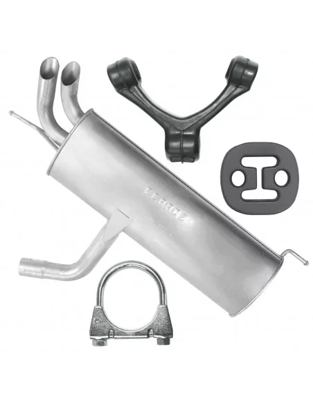 Tłumik końcowy Volkswagen Golf Plus 5 V 12.2004-01.2014 1.9 TDI Hatchback