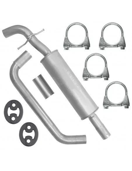 Tłumik środkowy Audi A3 8P 05.2003-08.2012 1.9 TDI 2.0 TDI Hatchback Tłumik środkowy Audi A3 8P 05.2003-08.2012 1.9 TDI 2.0 TDI Hatchback
