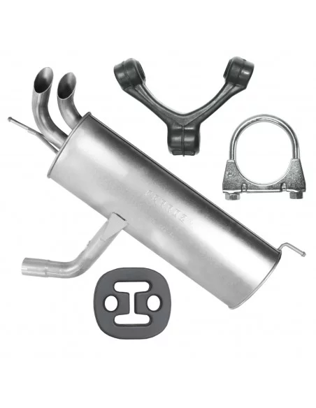 Tłumik końcowy Volkswagen Golf Plus 5 V 12.2004-01.2014 2.0 TDI Hatchback